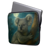 Moonlit Koala Perch Laptopschutzhülle (Vorderseite Links)