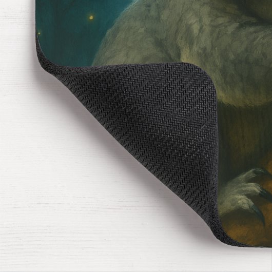 Moonlit Koala Perch Mousepad (Ecke)