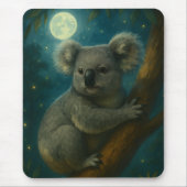 Moonlit Koala Perch Mousepad (Vorne)