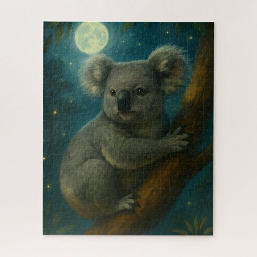 Moonlit Koala Perch Puzzle (Vertikal)