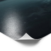 Moonlit Lake Serenity Fotodruck (Ecke)