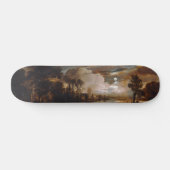 Moonlit Landschaft durch Aert Van Der Neer (1647) Skateboard (Horizontal)