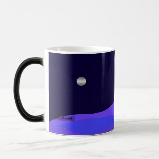 Moonlit Landschaft Verwandlungstasse (Links)