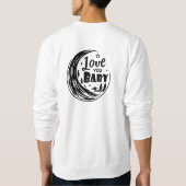 Moonlit-Liebe Sweatshirt (Rückseite)