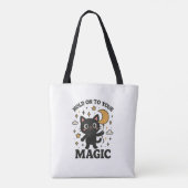 Moonlit Magic Cat Tasche (Rückseite)