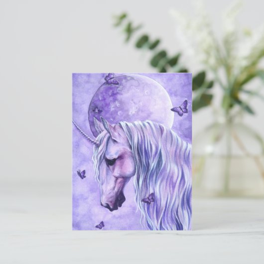 Moonlit Magic Postcard Postkarte (Stehend Vorderseite)