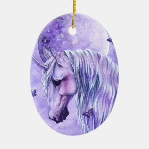 Moonlit magische Verzierung Keramik Ornament