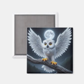 Moonlit Majestät Magnet (Vorderseite/Rückseite)