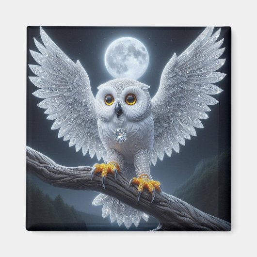 Moonlit Majestät Magnet (Vorne)