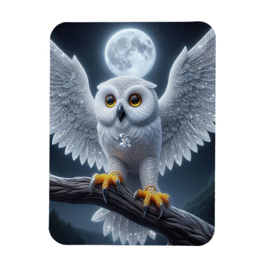 Moonlit Majestät Magnet (Vertikal)