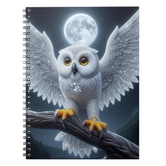 Moonlit Majestät Notizblock (Vorderseite)