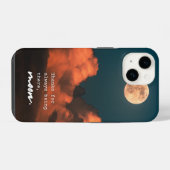 Moonlit Majestät Telefonabdeckung iPhone Hülle (Rückseite (Horizontal))