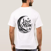 Moonlit-Mama-Liebe T-Shirt (Rückseite)