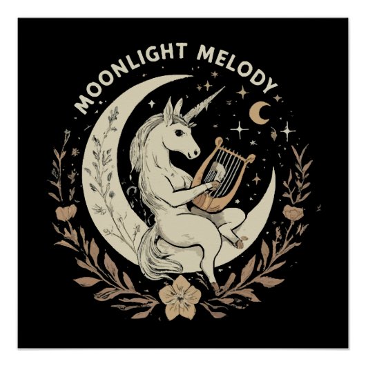 Moonlit Melody Poster (Vorderseite)