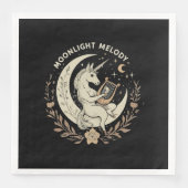 Moonlit Melody Serviette (Vorderseite)