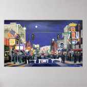Moonlit Memphis Poster (Vorne)