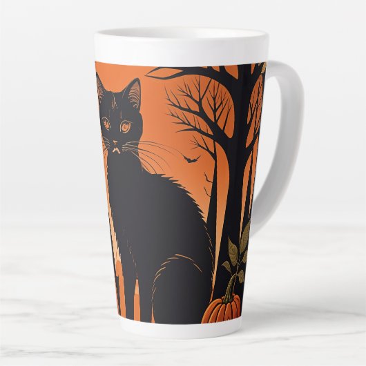 Moonlit Meow Milchtasse (Rechte Ecke)