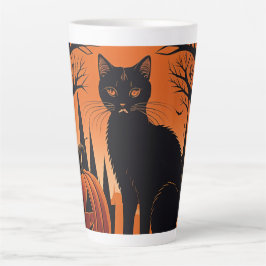 Moonlit Meow Milchtasse
