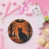 Moonlit Meow Pappteller (Party)