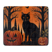 Moonlit Meow Schneidebrett (Vorderseite)