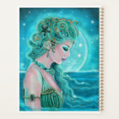 Moonlit Mermaid von Renee Lavoie Planer (Rückseite)
