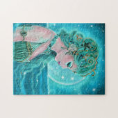Moonlit Mermaid von Renee Lavoie Puzzle (Horizontal)