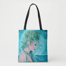 Moonlit Mermaid von Renee Lavoie Tasche