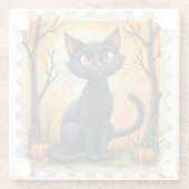 Moonlit Mischief: Der seltsame Untersetzer der Kat (Rückseite)