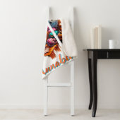 Moonlit Mischief - Geister in rosa Bögen Sherpadecke (Beispiel)