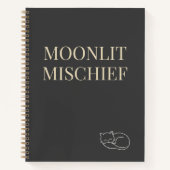 Moonlit Mischief Notizblock (Vorderseite)