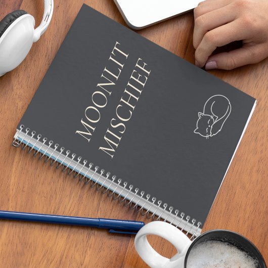 Moonlit Mischief Notizblock