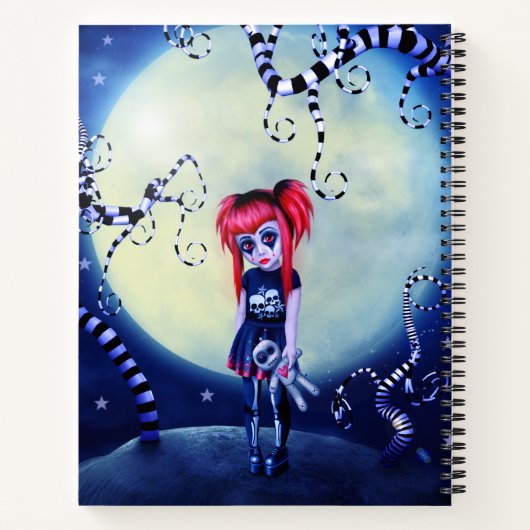 Moonlit Misfit Notizblock (Rückseite)