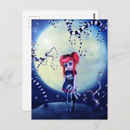 Moonlit Misfit Postkarte (Vorne/Hinten)