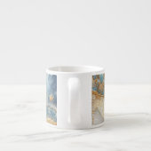 Moonlit Moschee Ruhe für Ramadan Espressotasse (Rückseite)