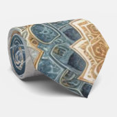 Moonlit Moschee Ruhe für Ramadan Krawatte (Gerollt)