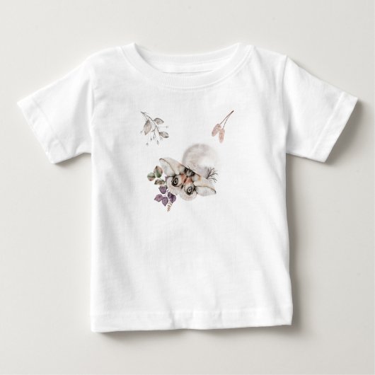 Moonlit Moth Graphic Baby T-shirt (Vorderseite)