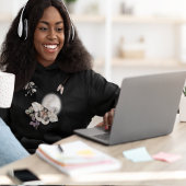 Moonlit Moth Graphic Sweatshirt