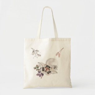 Moonlit Moth Graphic Tragetasche