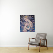 Moonlit Mother’s Embrace Tapestry Wandteppich (Beispiel)