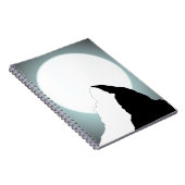 Moonlit Mountain Notizblock (Rechte Seite)