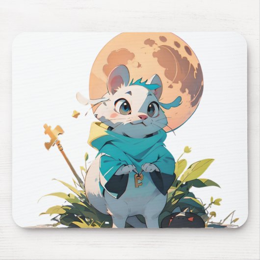 Moonlit Muse Mouse Mat Mousepad (Vorne)