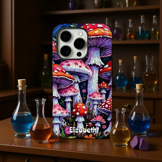 Moonlit Mushroom-Patch Case-Mate iPhone Hülle