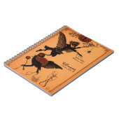Moonlit Mysteries Samhain Night Notebook Notizblock (Linke Seite)