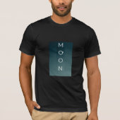 Moonlit Night Basic Dunkle T-Shirt (Vorderseite)