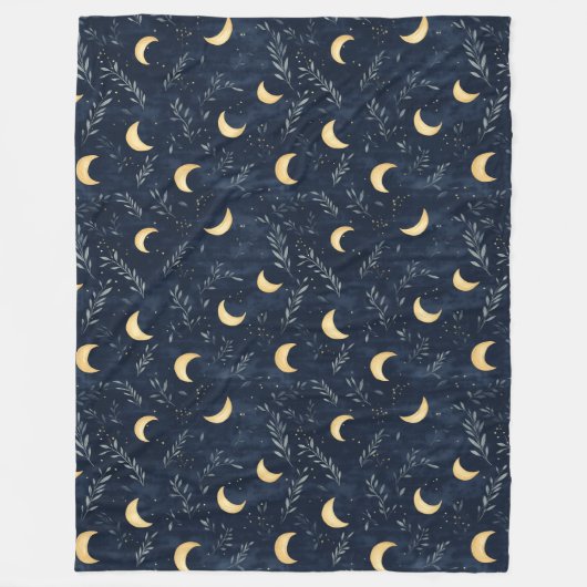 Moonlit Night Fleece Blanket (Vorderseite)