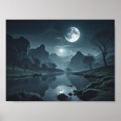 MOONLIT NIGHT Poster (Vorne)