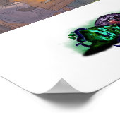 Moonlit Night Poster (Ecke)