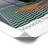 Moonlit Nocturne Poster (Ecke)