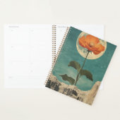 Moonlit Orange Bloom - Vintag Boho Charm Planer (Anzeige)