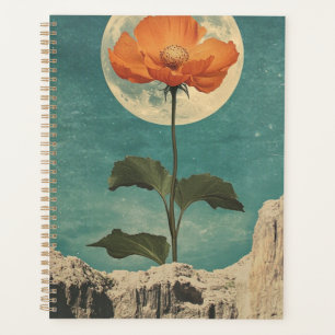 Moonlit Orange Bloom - Vintag Boho Charm Planer